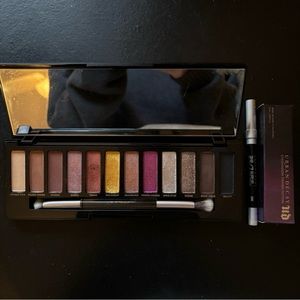 Urban Decay Naked Metal Mania Palette with Primer Potion and Eyeliner